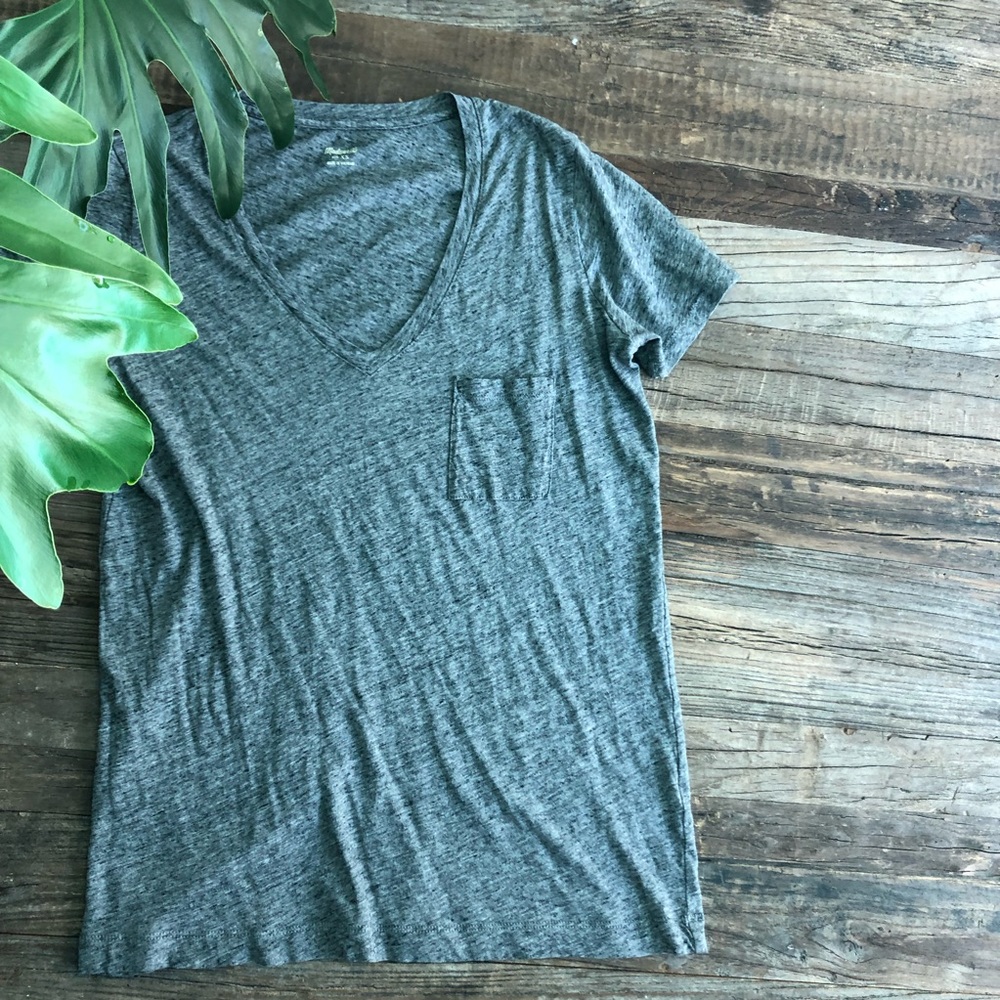 Madewell gray tee